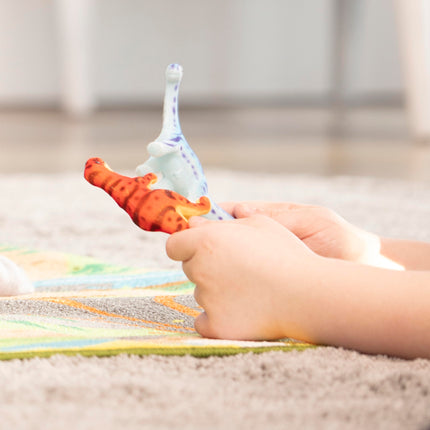 Alfombra de Actividades Melissa & Doug Prehistoric Playground Dinosaur (39 x 36 pulgadas, embalaje sin frustraciones)