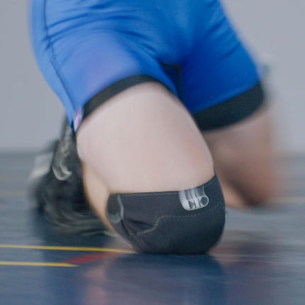 Cliff Keen Wraptor Lycra Knee Pad 2.0, Wrestling, RK30, Black, SML