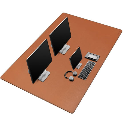 Mydours PU Leather Desk Pad, Dual-Sided Computer M