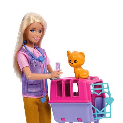 Barbie Careers Doll & Accessories, Animal Rescue & Recovery Playset