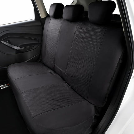 Flying Banner Car Seat Covers Front Seats Rear Bench Polyester car seat Protectors Easy installations Rear Bench Split Classic Man Lady Truck