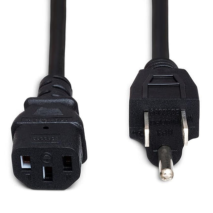Hosa PWC143 IEC C13 to NEMA 5-15P Power Cable, 3-Feet