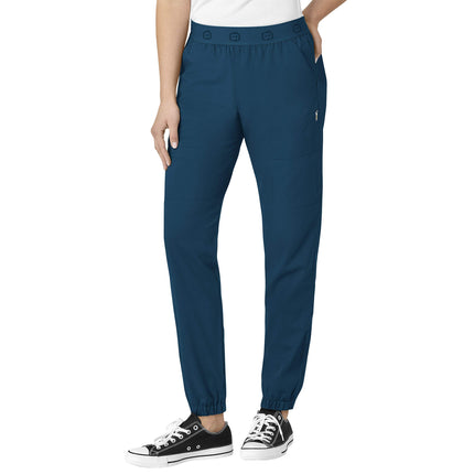 WonderWink Pro Women's Slim Cargo Jogger - Blue - 