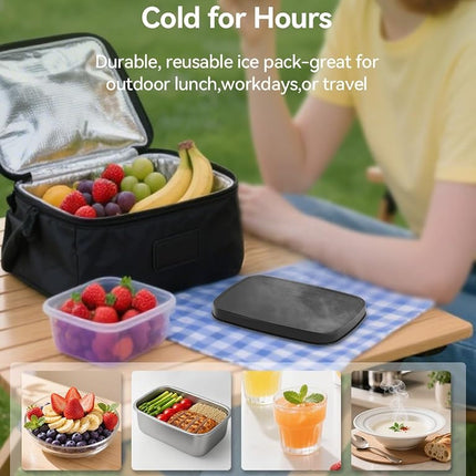 NestDin Cordless Heated Lunch Box: 1.4L Electric Lunch Box with Battery Powered - Custom Heating Time and Preset Heating Function for Adult - Portable Food Warmer for Office, Travel, Outdoor