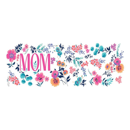 Tervis 1317577 Mom Dainty Floral Insulated Tumbler with Wrap and Lid 16 oz Mug Clear