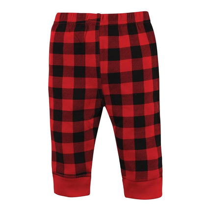 Pantalones y leggings de algodón Hudson Baby para niñas, Camión de árbol de Navidad, 18-24 meses