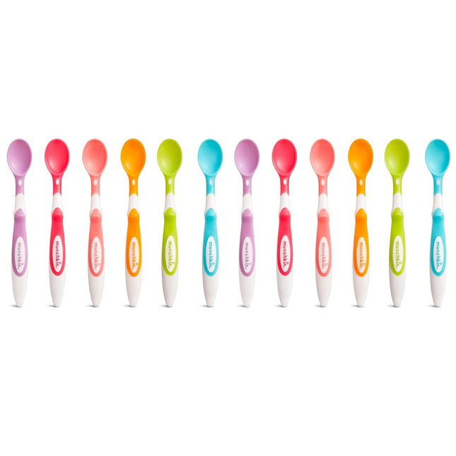 Munchkin® Soft Tip™ Baby Spoons, BPA Free, 12 Pack