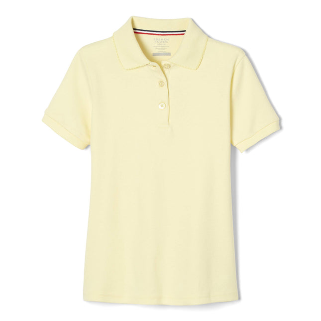 French Toast Girls Size' Short Sleeve Interlock Po