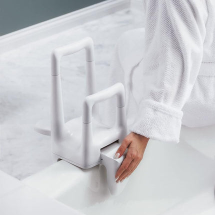 Moen DN7075 Barra de agarre doble con seguro Home Care (Glacier)