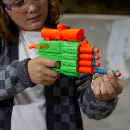 Nerf Elite Face Off Dart Gun With Target