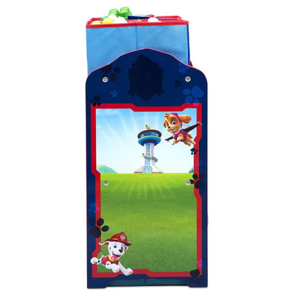Delta Children, Paw Patrol 6-Bin Toy Storage Organiser, Large