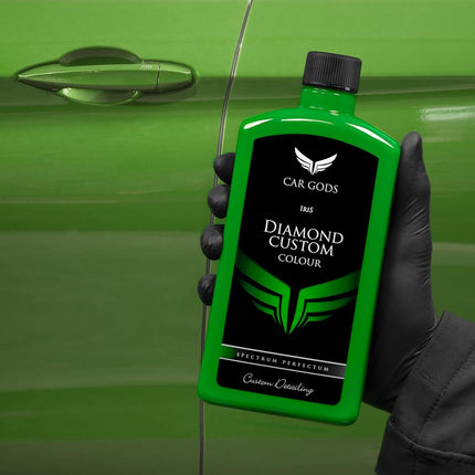 Car Gods Iris Custom Color Light Green 3-in-1 Polish Wax Colour Restorer & Scratch Remover 500 ml - 16 colors Available