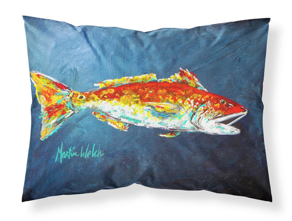 Caroline's Treasures MW1093PILLOWCASE Fish-Red Fis