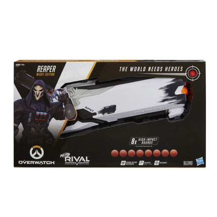 NERF Overwatch Reaper (Wight Edition) & 8 Overwatch Rival Rounds