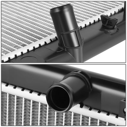DNA MOTORING Radiador de aluminio de 1 fila estilo OE compatible con modelos eléctricos Honda Fit EV 13-14, OEM-RA-13416