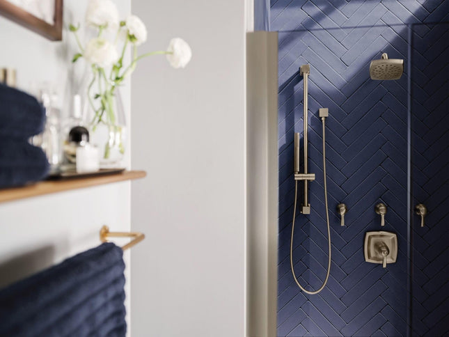 Moen T4692BN Voss Collection Volume Control Trim Kit Valve Required, Brushed Nickel