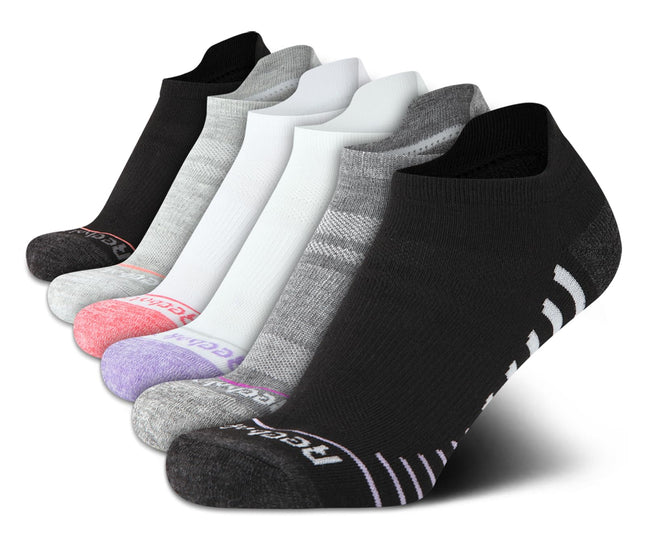 Reebok Womens Ankle Socks - 6 Pack Half Terry Perf