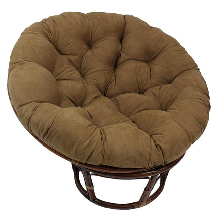 Blazing Needles Microsuede Papasan Cushion, 1 Coun