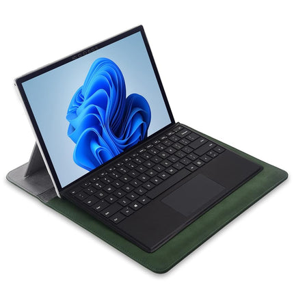 xisiciao, Surface Pro 12th 2026/11/10/9/8/7/6/5/4/Pro X Sleeve case, for Microsoft 12-12.3-13 Inch Tablet Waterproof Ultrathin Carrying Cover(Green)