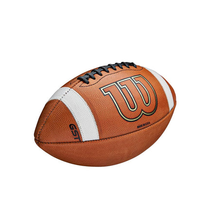 Balón de Fútbol Americano Wilson GST de Cuero con Imperfecciones