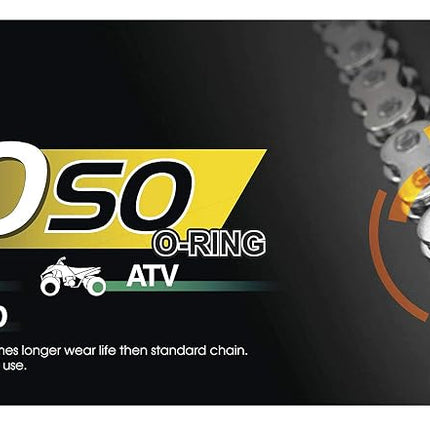 RK Racing Chain 520-SO-106 106-Links O-Ring Chain 