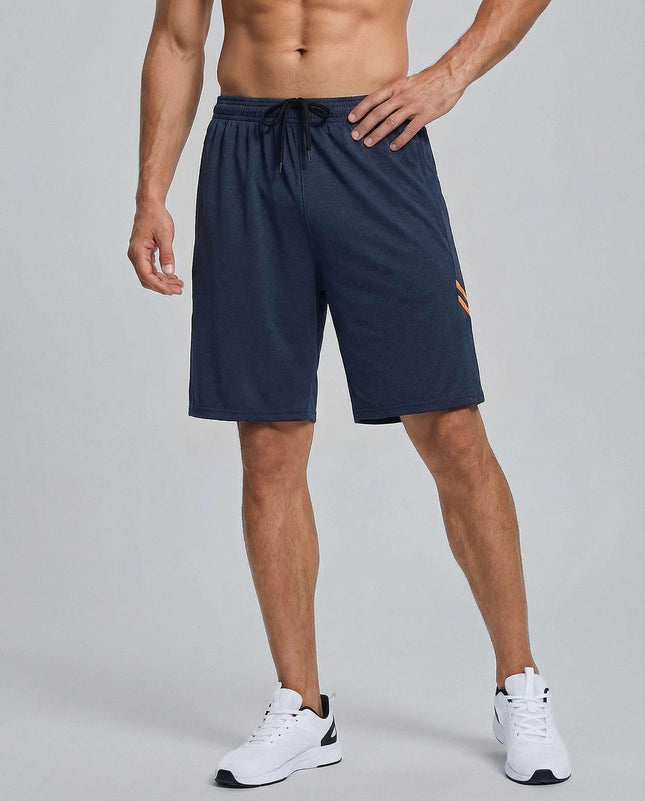 Short de sport homme à séchage rapide - Performance athlétique Dri-Fit - Football Rugby Entrejambe 9 pouces - Entraînement Tennis Course Essentiels Gym Short Homme Stretch Fitness Décontracté Entraînement Technique -Lot de 6, M