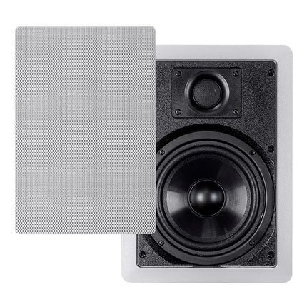 Monoprice Aria In Wall Speakers 6.5 inch Polypropy