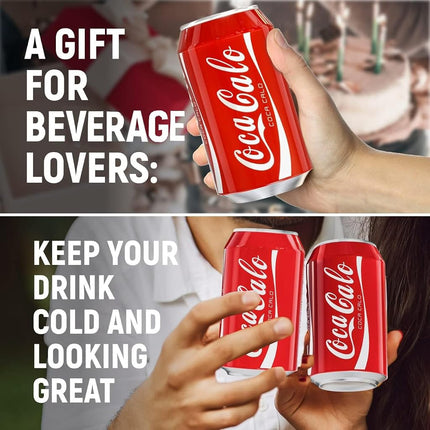 BeerSkin Silicone Can Covers that Look Like Soda 12 oz (355 ml) - 10 Pk