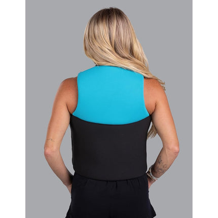 O'Brien Women's Traditional Neoprene USCGA Life Jacket, Aqua, Medium