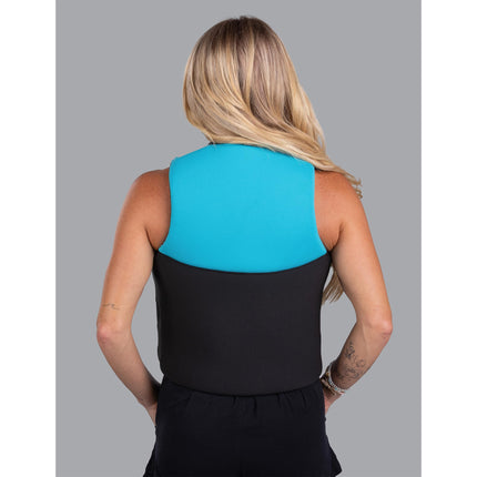 O'Brien Women's Traditional Neoprene USCGA Life Jacket, Aqua, Medium