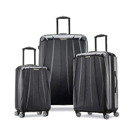 Samsonite Centric 2 Hardside Expandable Luggage with Spinners, Black, Checked-Large 28-Inch, Centric 2 Hardside Expandable Luggage with Spinners