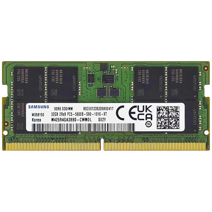 Samsung 32GB DDR5 5600MHz PC5-44800 CL46 SODIMM 2R