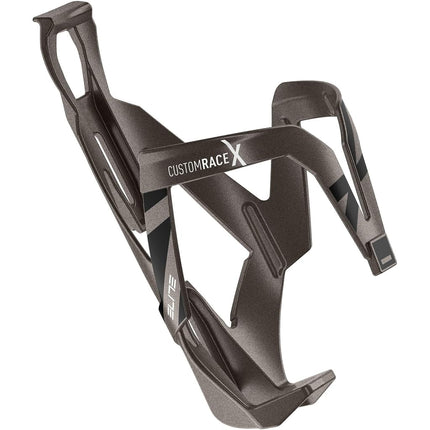 Elite Custom Race X Bottle Cage Titanium Metal Bla