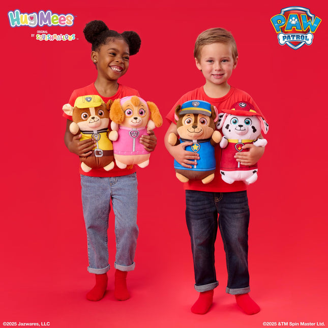 Squishmallows Original Paw Patrol 10in Chase HugMees � Ultrasoft Official Jazwares Plush (Medium-Sized)