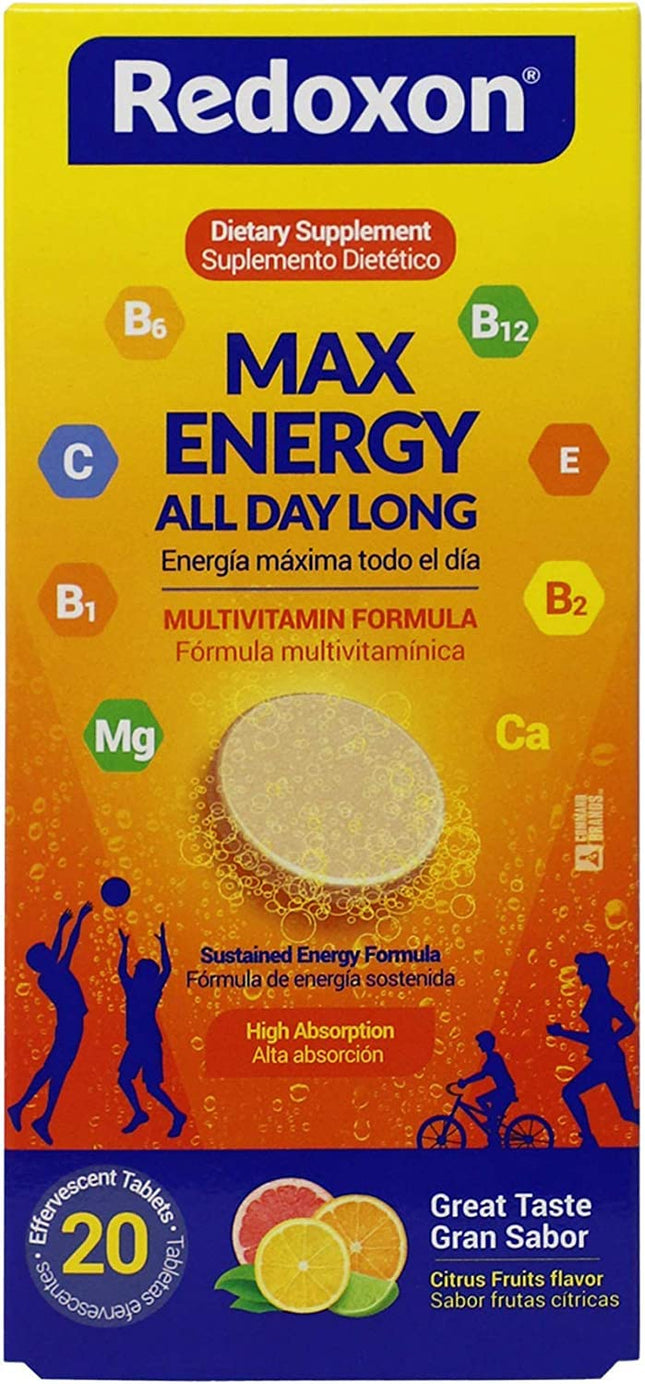Redoxon Max Energy, Helps Support Inmune System, C