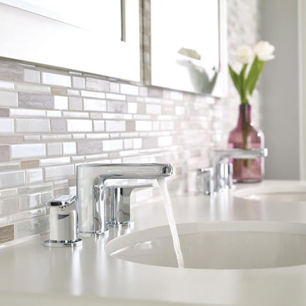 Moen Rizon Two-Handle Widespread Bathroom Faucet Without Valve - Faucet Parts, Chrome (T6920)