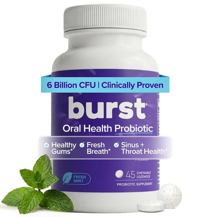 Dental Probiotic for Oral Health, 6 Billion CFU, b