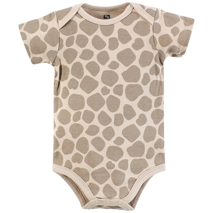 Grenouillères en coton unisexe Hudson Baby, motifs Safari Friends, 9-12 mois