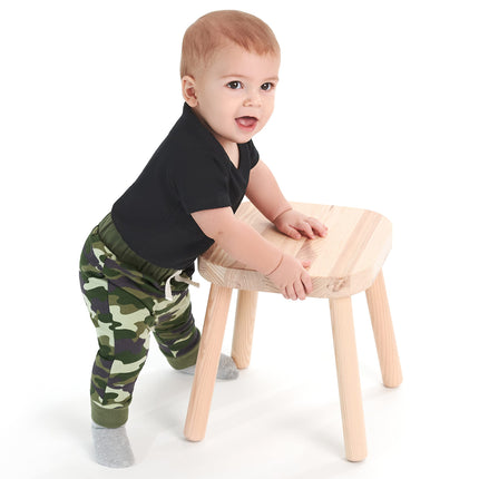 Gerber Baby-Boys Toddler 3-Pack Jogger Pants, Camo, 12 Months