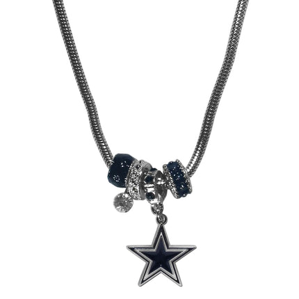 Siskiyou Sports NFL Dallas Cowboys Euro Bead Neckl