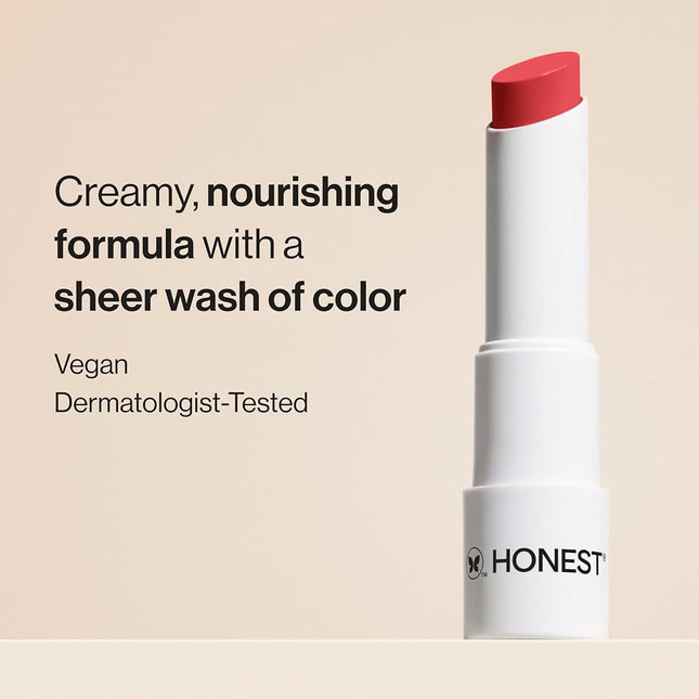 Honest Tinted Lip Balm - Fruit Punch for Women 0.141 oz., 4 g