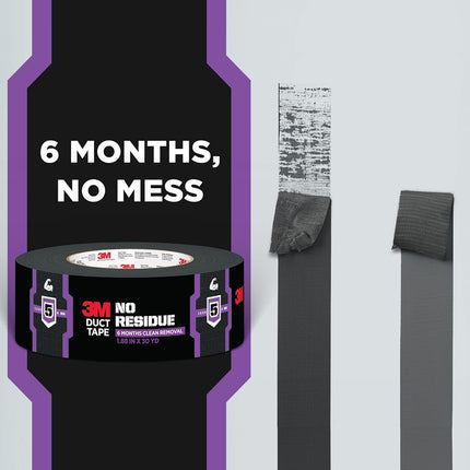 3M All Weather Duct Tape, 4.8 cm x 18.2 Metre Size, Grey