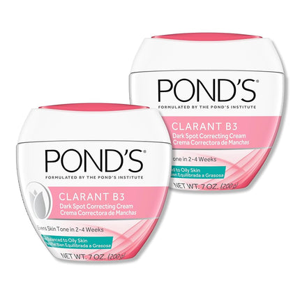 Pond's Clarant B3 Anti-Dark Spot Correcting Cream Normal To Oily Skin 7oz (Pack of 2)