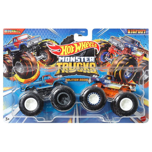 Hot Wheels Monster Trucks Demolition Doubles, Set 