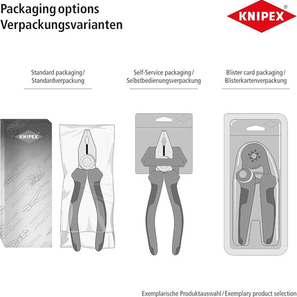 KNIPEX Insulation Stripper with Opening Spring, 11 01 160