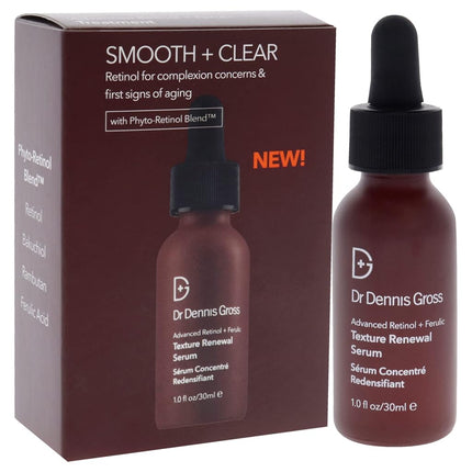 Dr. Dennis Gross Advanced Retinol Plus Ferulic Texture Renewal Serum For Unisex 1 oz Serum