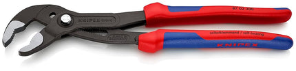 Knipex 87 02 300 Cobra Grey Atramentized High-Tech Water Pump Plier, 300 mm Long