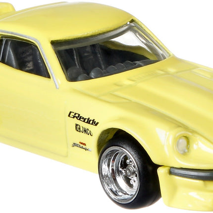 Hot Wheels Japón serie H Nissan Fairlady Z amarillo 7 cm (FLC08)