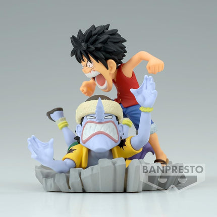 BANPRESTO ONE Piece World COLLECTABLE Figure Log Stories - Monkey D. Luffy VS Arlong