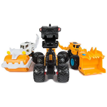Monster Jam, Official Dugg Dirt Squad Excavator Monster Truck with Moving Parts, 1:64 Scale Die-Cast Vehicle